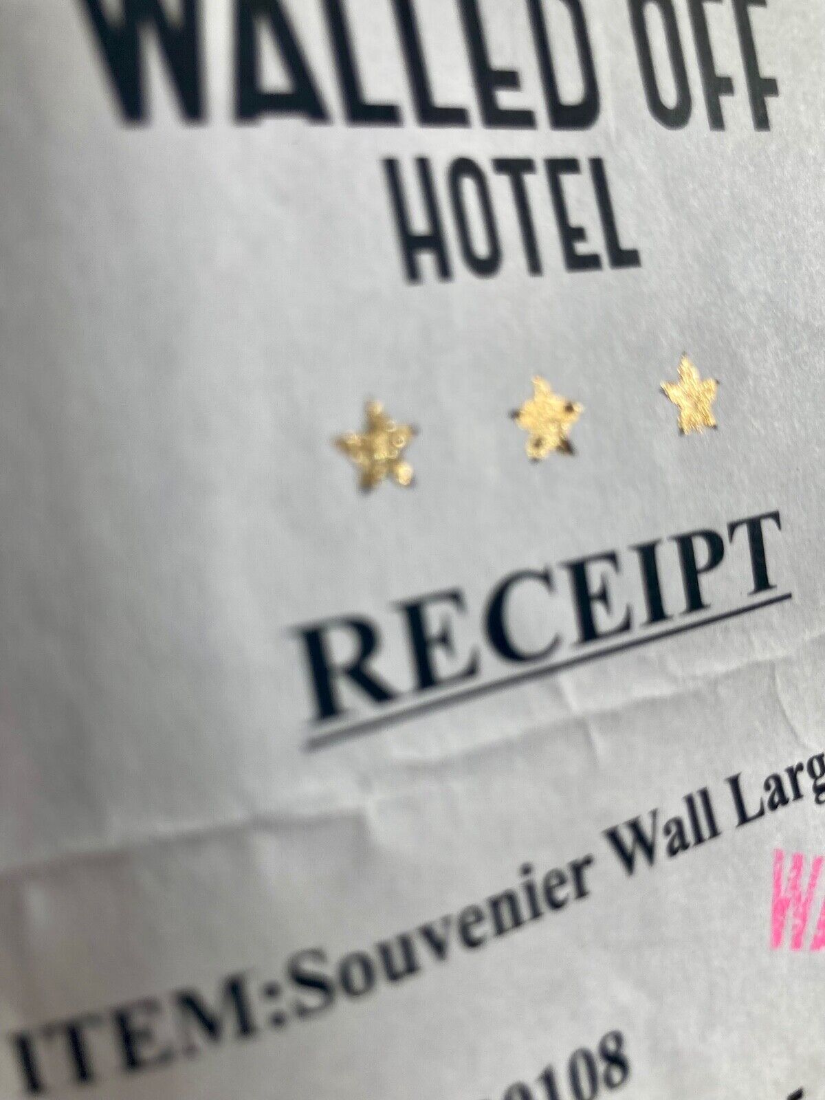 BANKSY – Originale del Walled Off Hotel (2018)