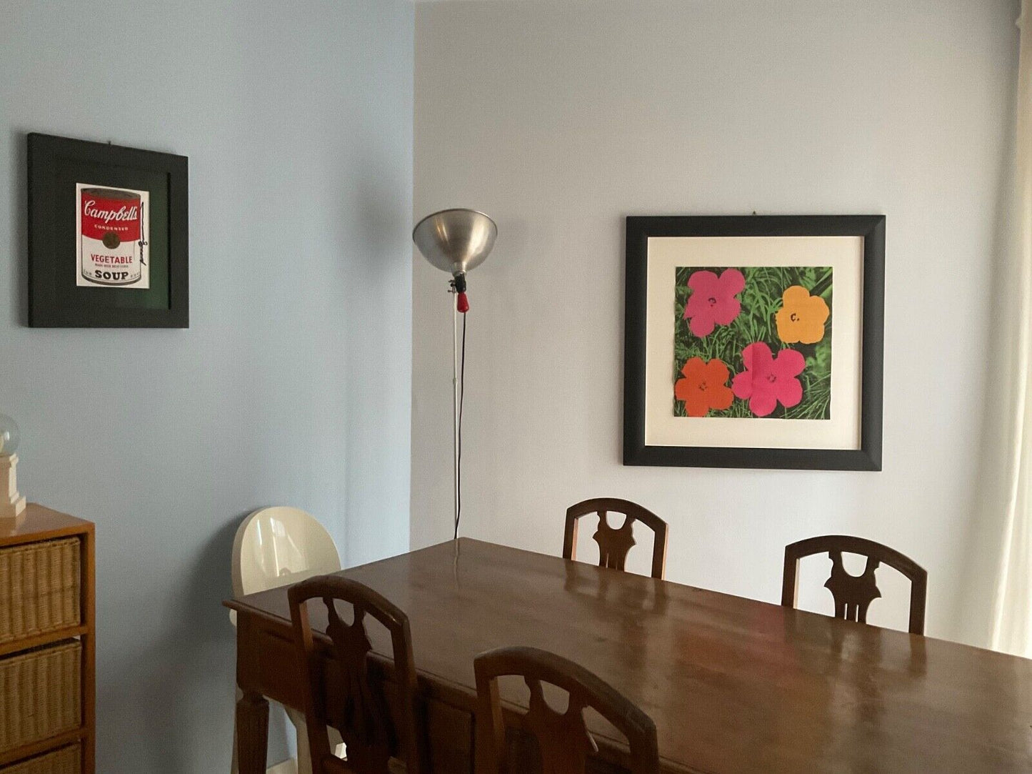 Andy Warhol – Stampa offset firmata a mano con COA