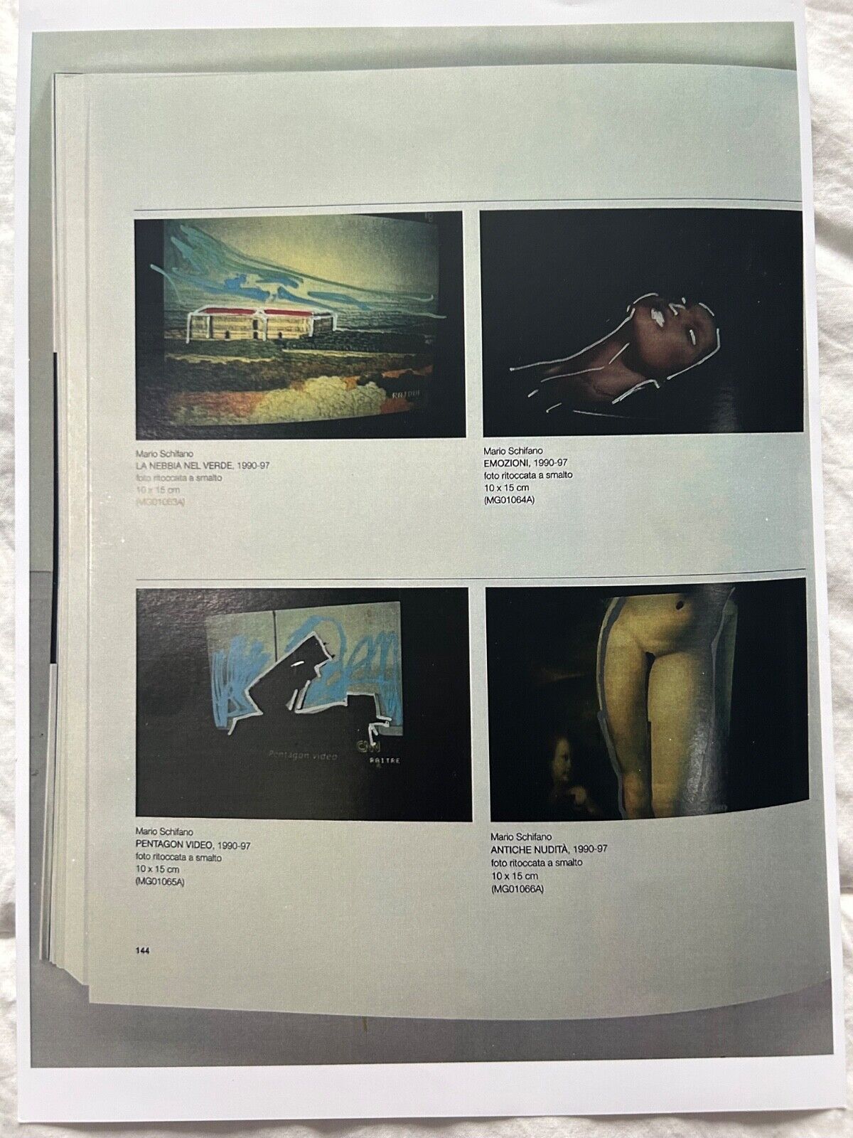 Mario Schifano – “Emozioni” (1990–1997)