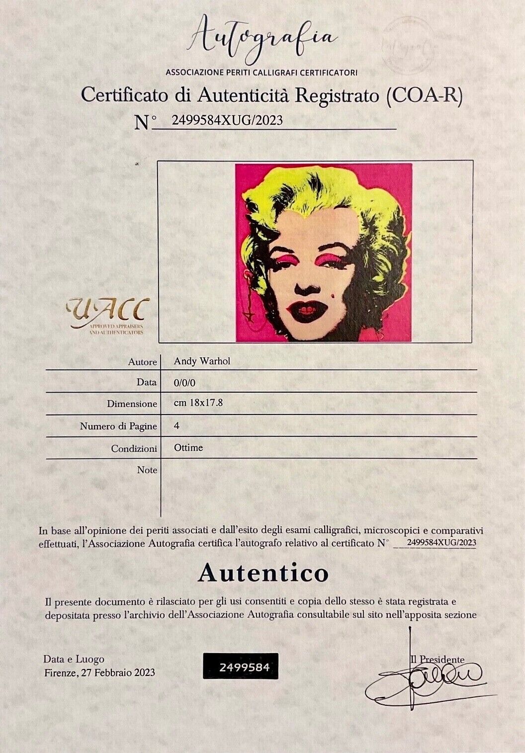 Andy Warhol – Marilyn 81