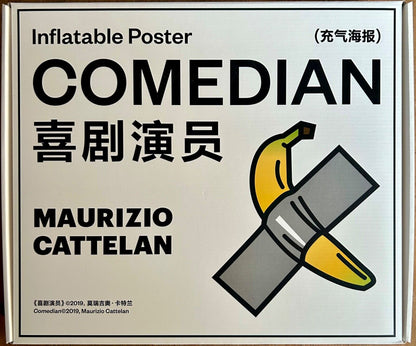 Maurizio Cattelan – “Comedian” Inflatable Poster (2019)