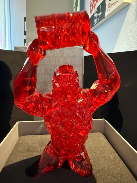 Richard Orlinski – Kong Oil Bubble (Red Edition)