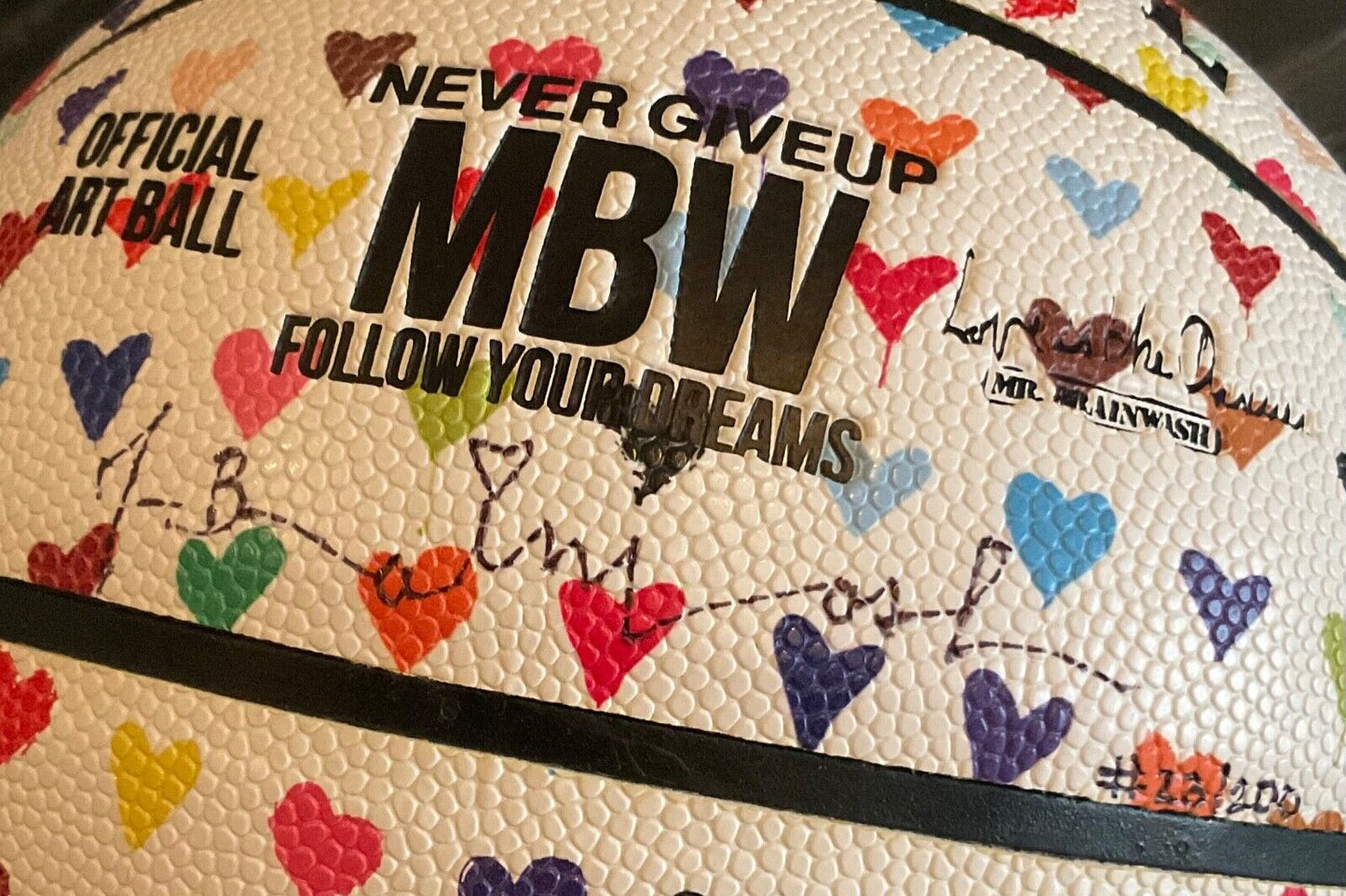 Mr. Brainwash – Pallone da Basket Personalizzato