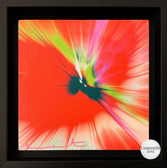 Damien Hirst – “Collapser” (2023, Giclée print on canvas, signed, unique piece)