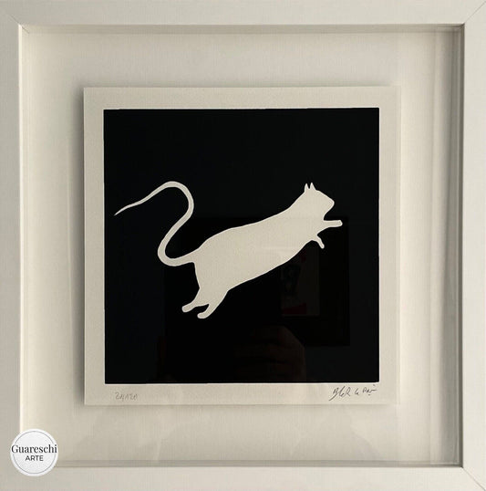 Blek le Rat – “Topo bianco su sfondo nero”