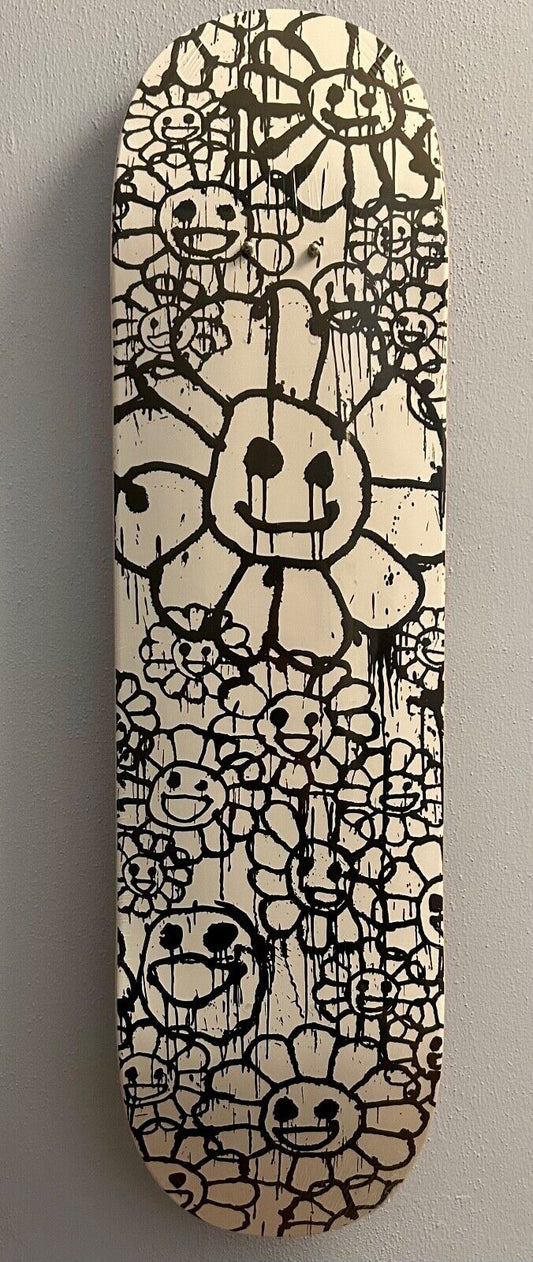 Takashi Murakami x Madsaki – Flower skate deck (2020)