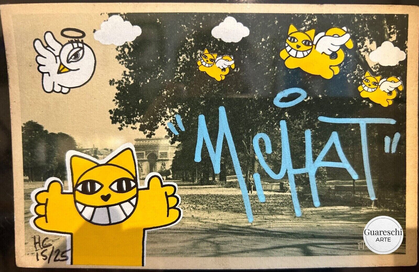 M. Chat - Cartolina di Parigi (Thoma Vuille) 2019