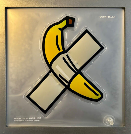 Maurizio Cattelan – “Comedian” Inflatable Poster (2019)