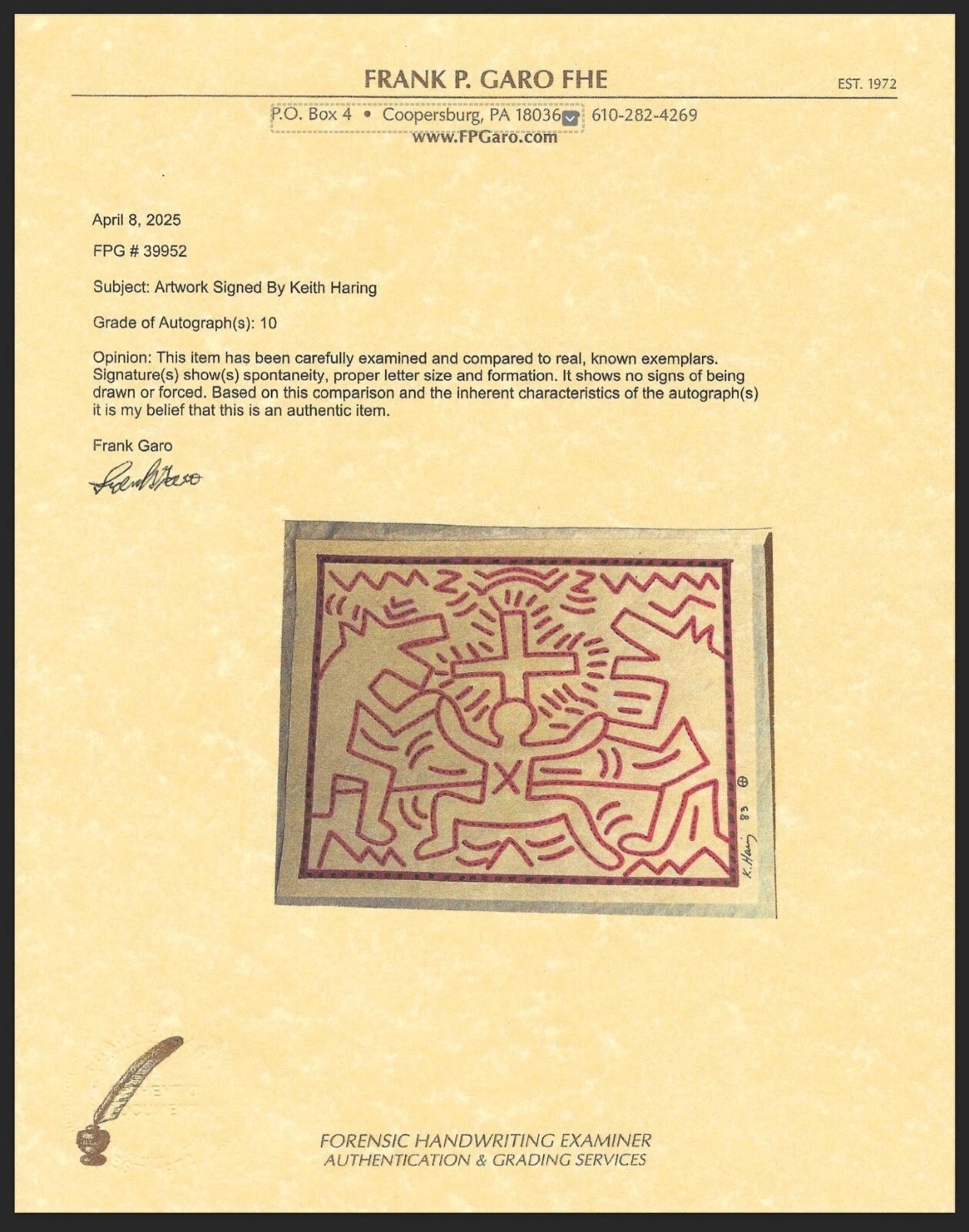 Keith Haring - Untitled (1983)