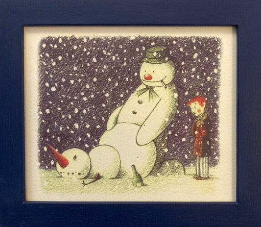 Banksy – Cartolina di Natale “Pupazzo di Neve Scortese” (2003)