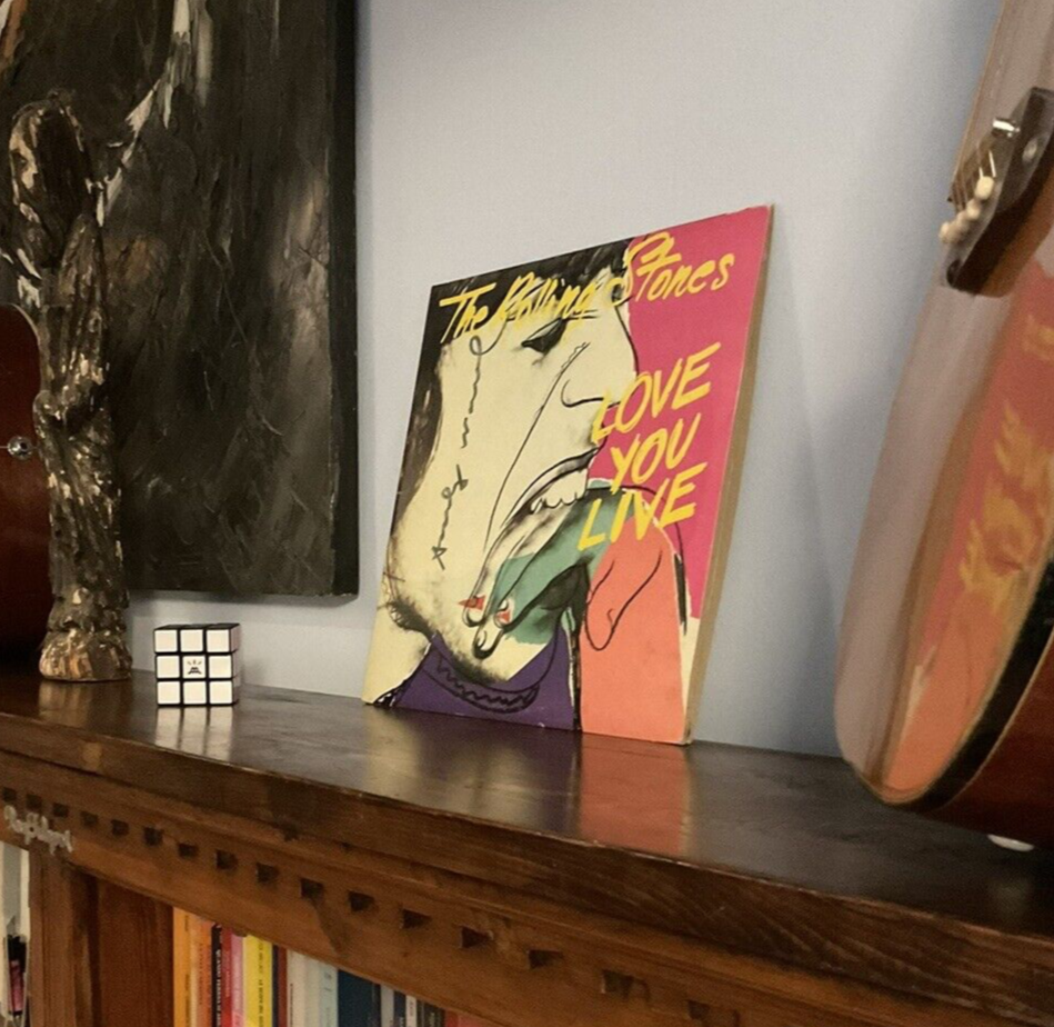 Rolling Stones – LP firmato da Andy Warhol (1977)