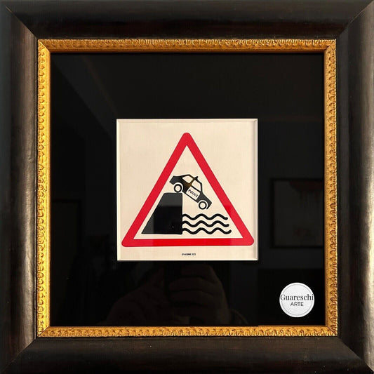 Banksy - Auto della Polizia (2005)
