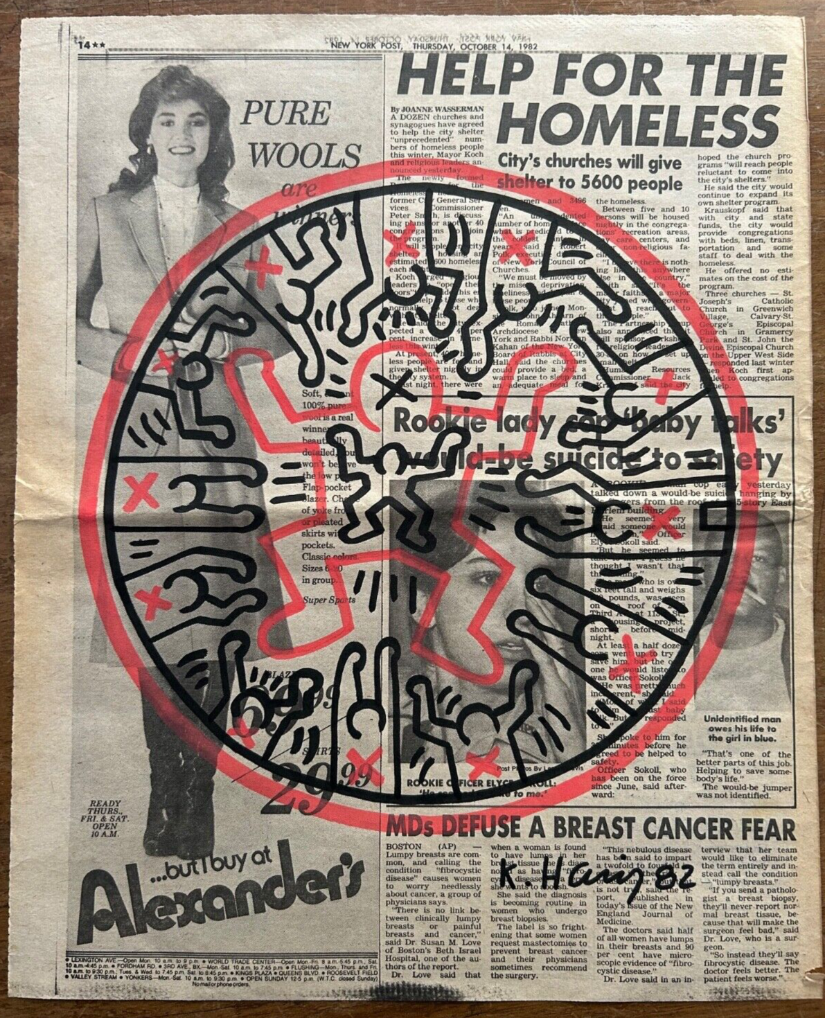 Keith Haring – Untitled (1982)